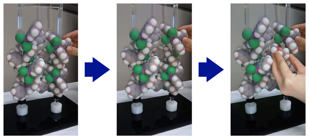 VOC吸着剤分子模型2